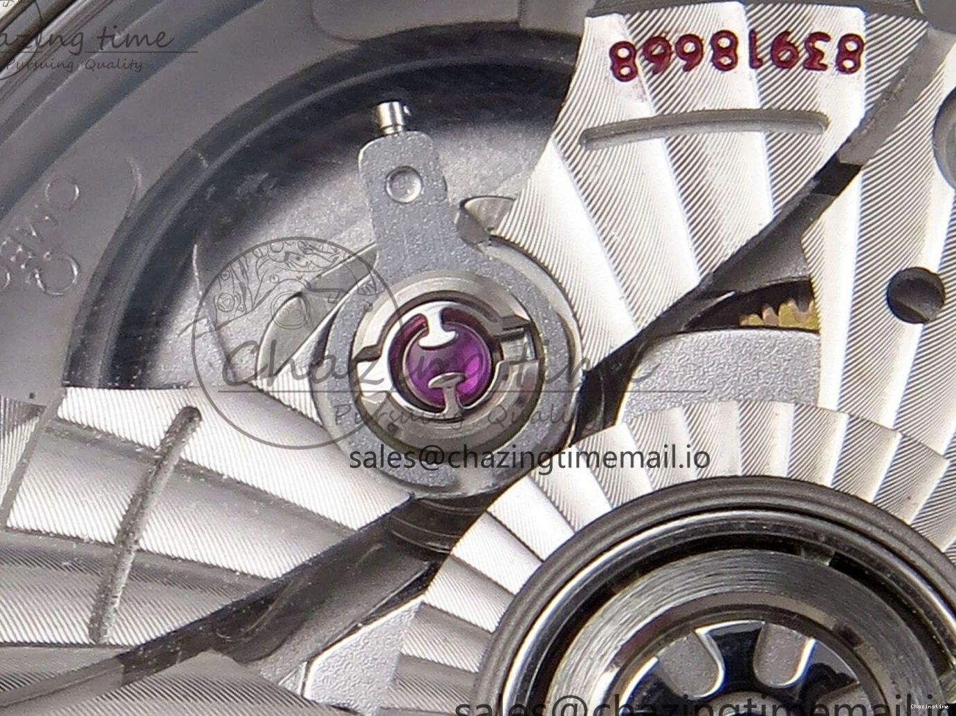 0317 Supportive De Ville Date SS VSF 1:1 Best Edition Blue Dial on SS Bracelet A 7700